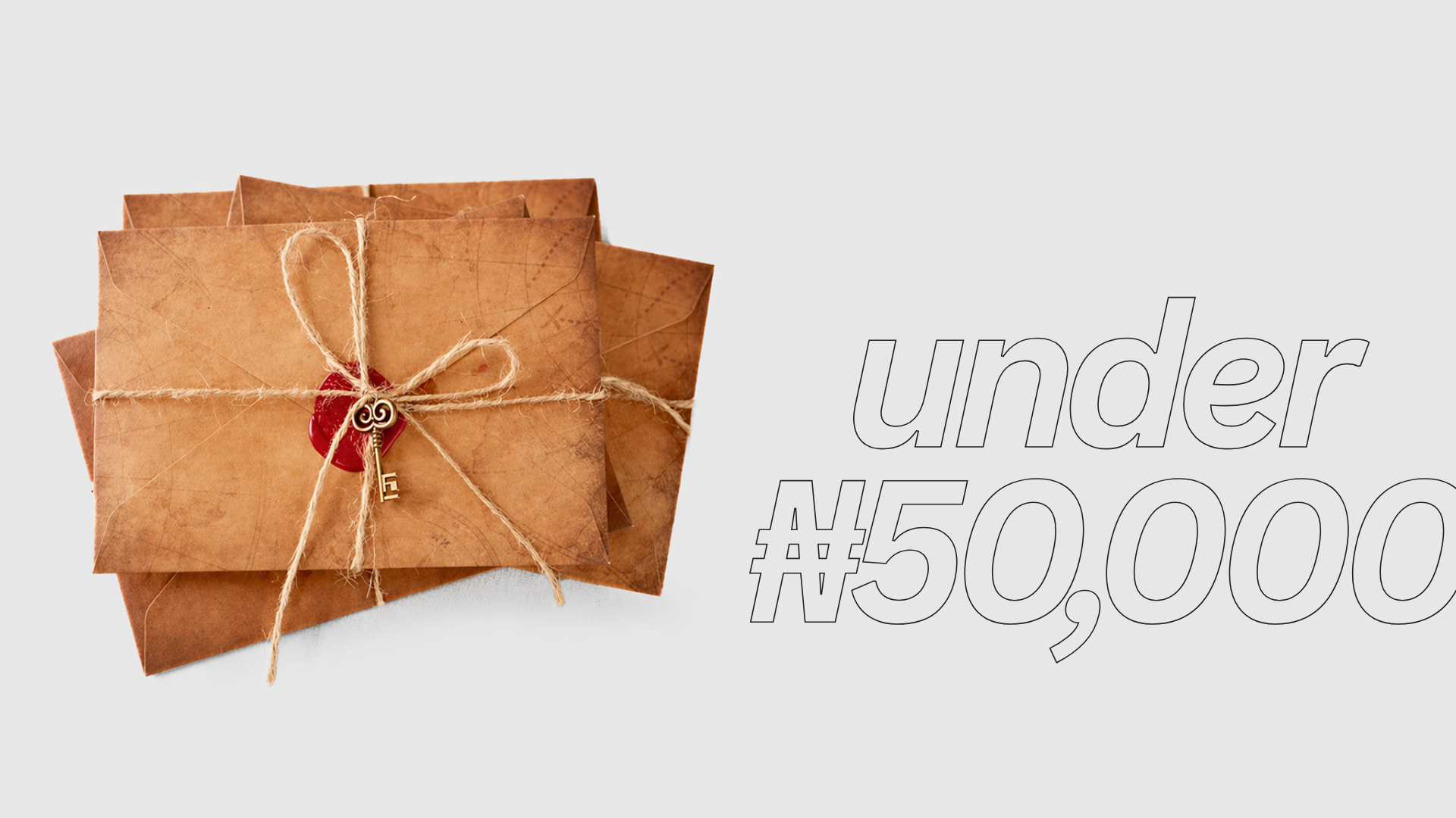 Under ₦50,000 Handwritten Letter Packages