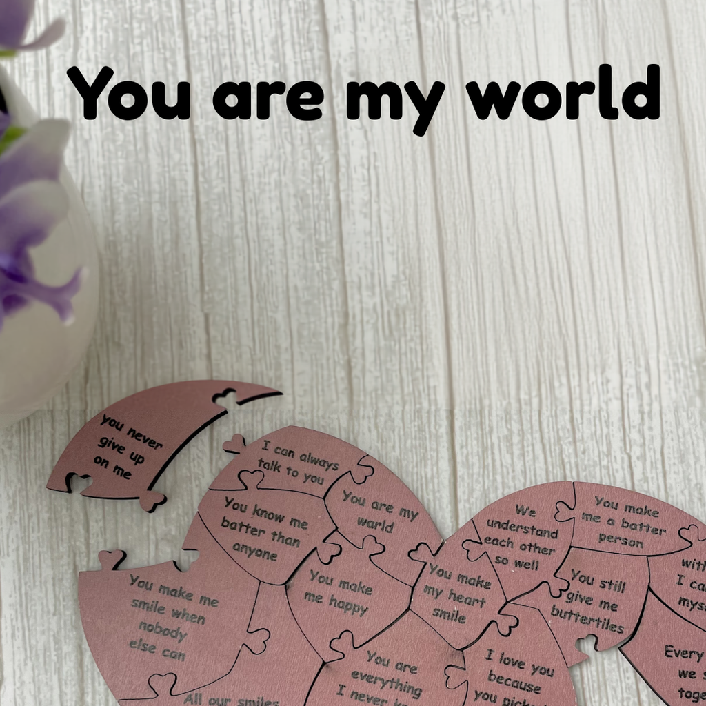 20 Reasons I Love You Puzzle