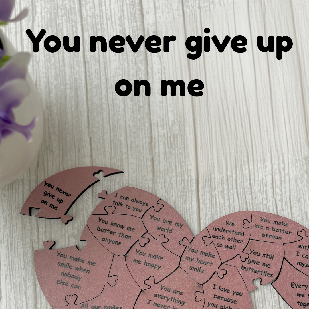 20 Reasons I Love You Puzzle
