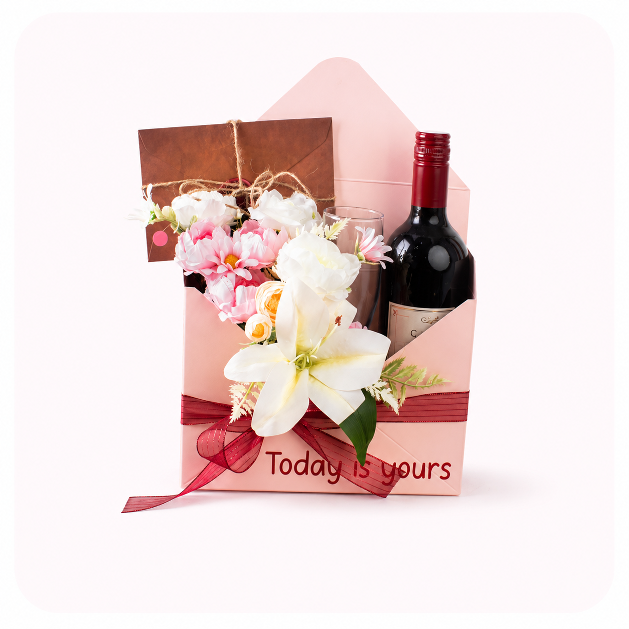 Pink Floral Box
