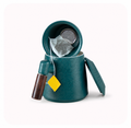 Tea Mug | Wooden Handle | 2 compartment (Blue)