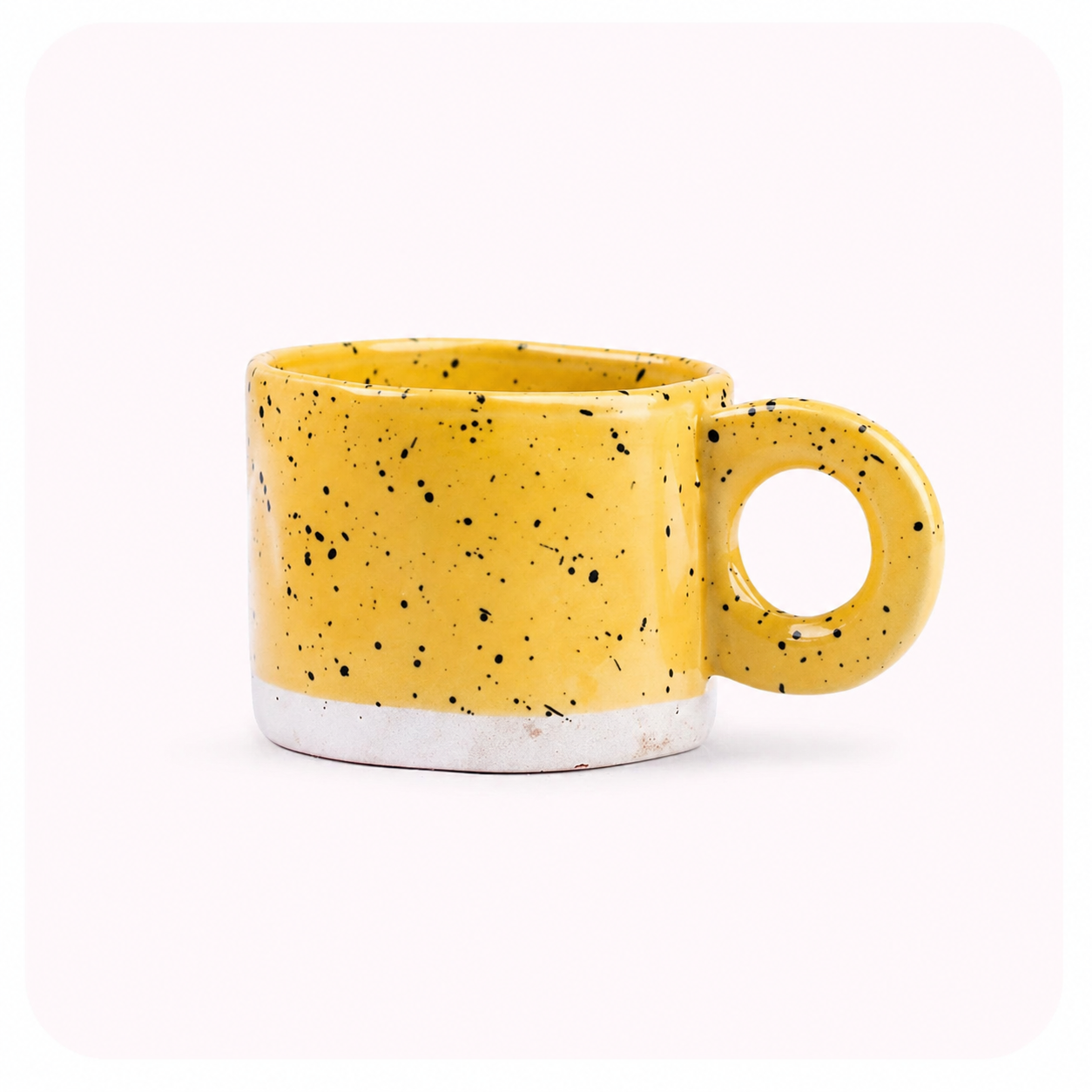 Rustic Edge mug (Yellow)