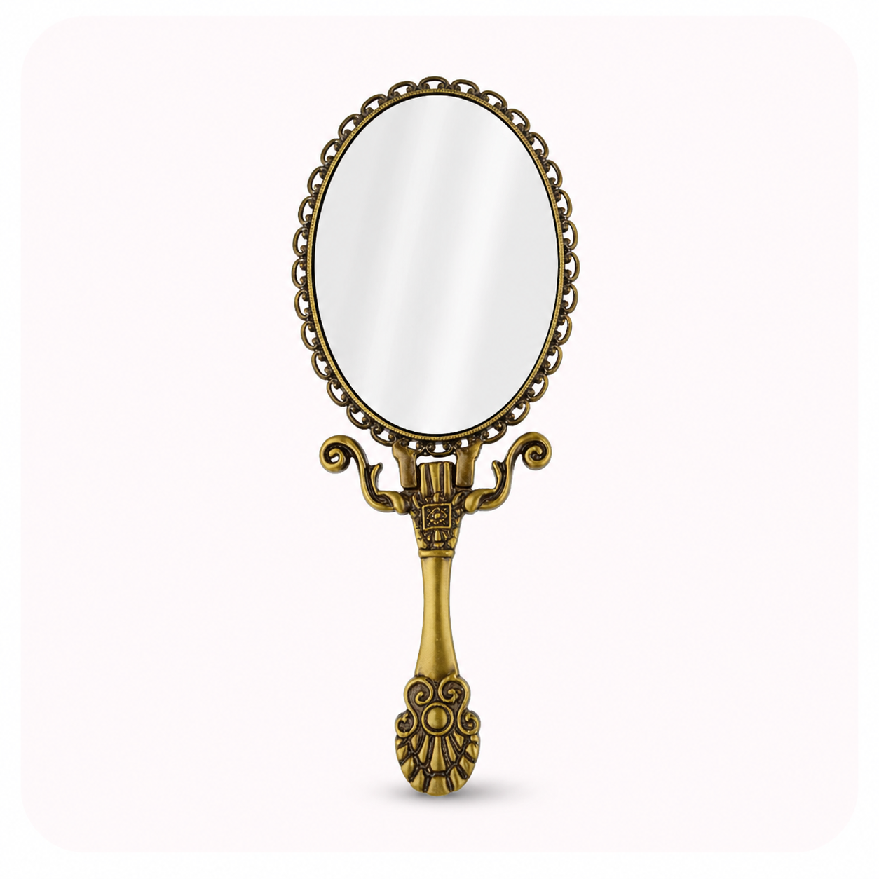 Vintage Hand Mirror