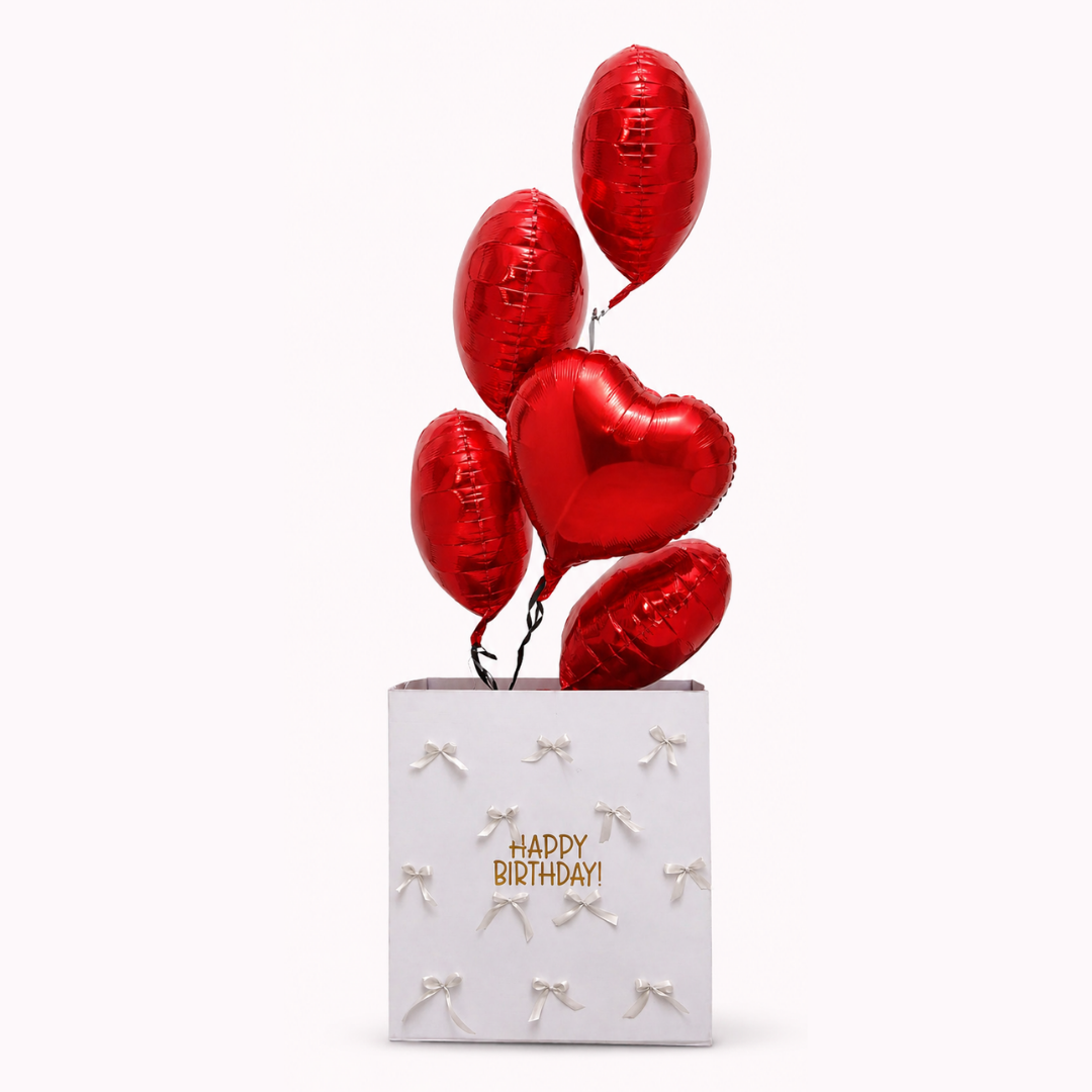Helium Filled Balloon Box